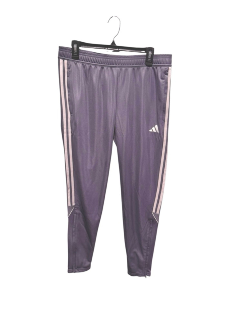 Men's Adidas Gray & White Tiro23 L PNT Sweatpants & Joggers 2XL